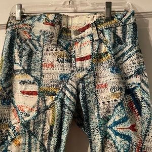 Rag & Bone Jeans in “Paint Splatter” pattern